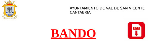 Bando consumo responsable de agua